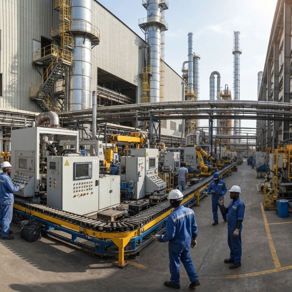 African industrial facility
